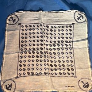 Bonobos Anchor Cotton Pocket Square